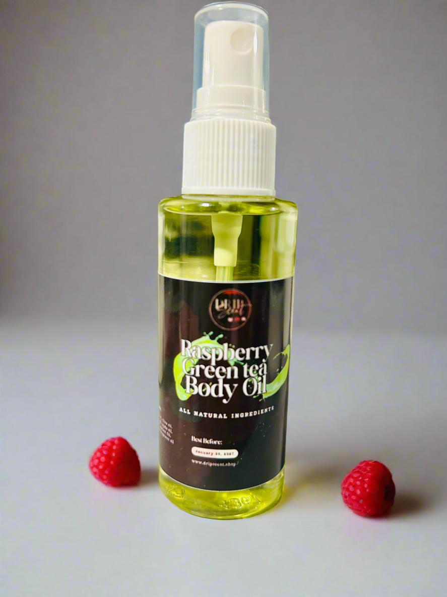 Raspberry Green Tea Body Oil