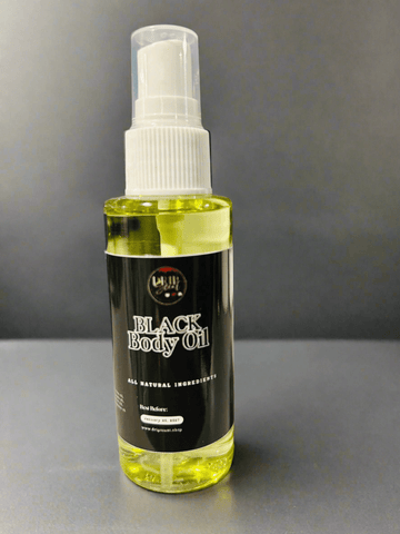Black Body Oil for Men - Drip Scent Essentials