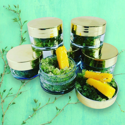 Green Tea Mango Lip Scrub - Drip Scent Essentials