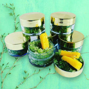 Green Tea Mango Lip Scrub