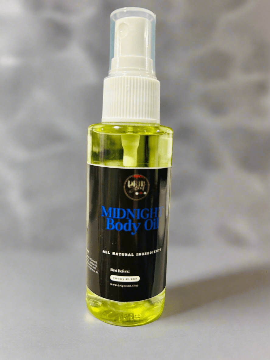 Midnight Body Oil for Men - Drip Scent Essentials