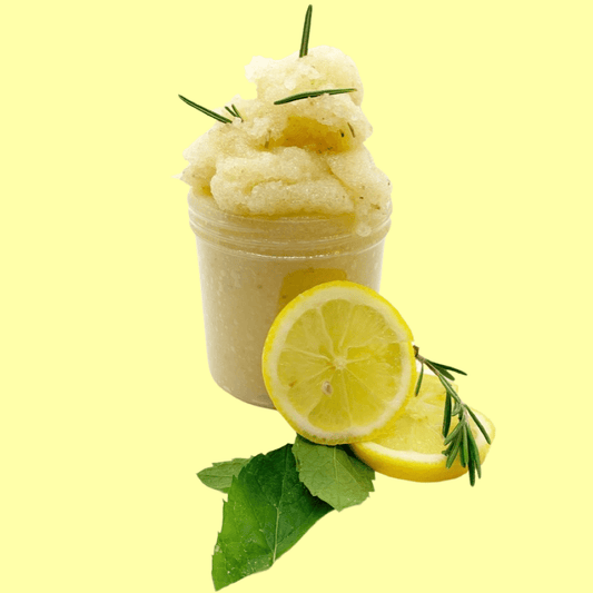 Peppermint Lemon Rosemary Foot Scrub - Drip Scent Essentials