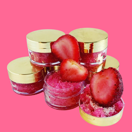 Pink Berry Lip Scrub - Drip Scent Essentials