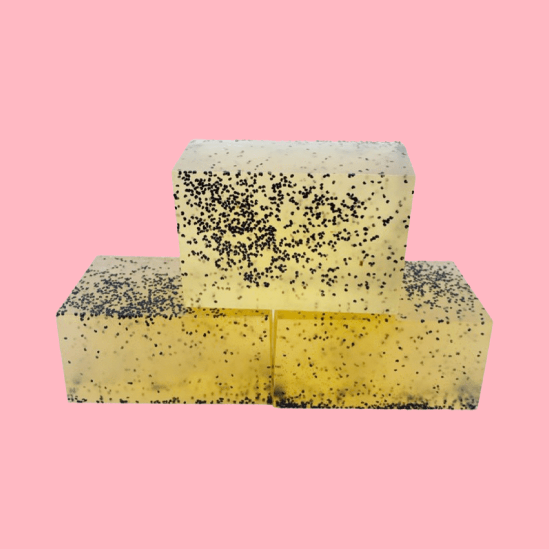 Rose Green Tea & Poppy Seeds Facial Soap - Drip Scent Essentials