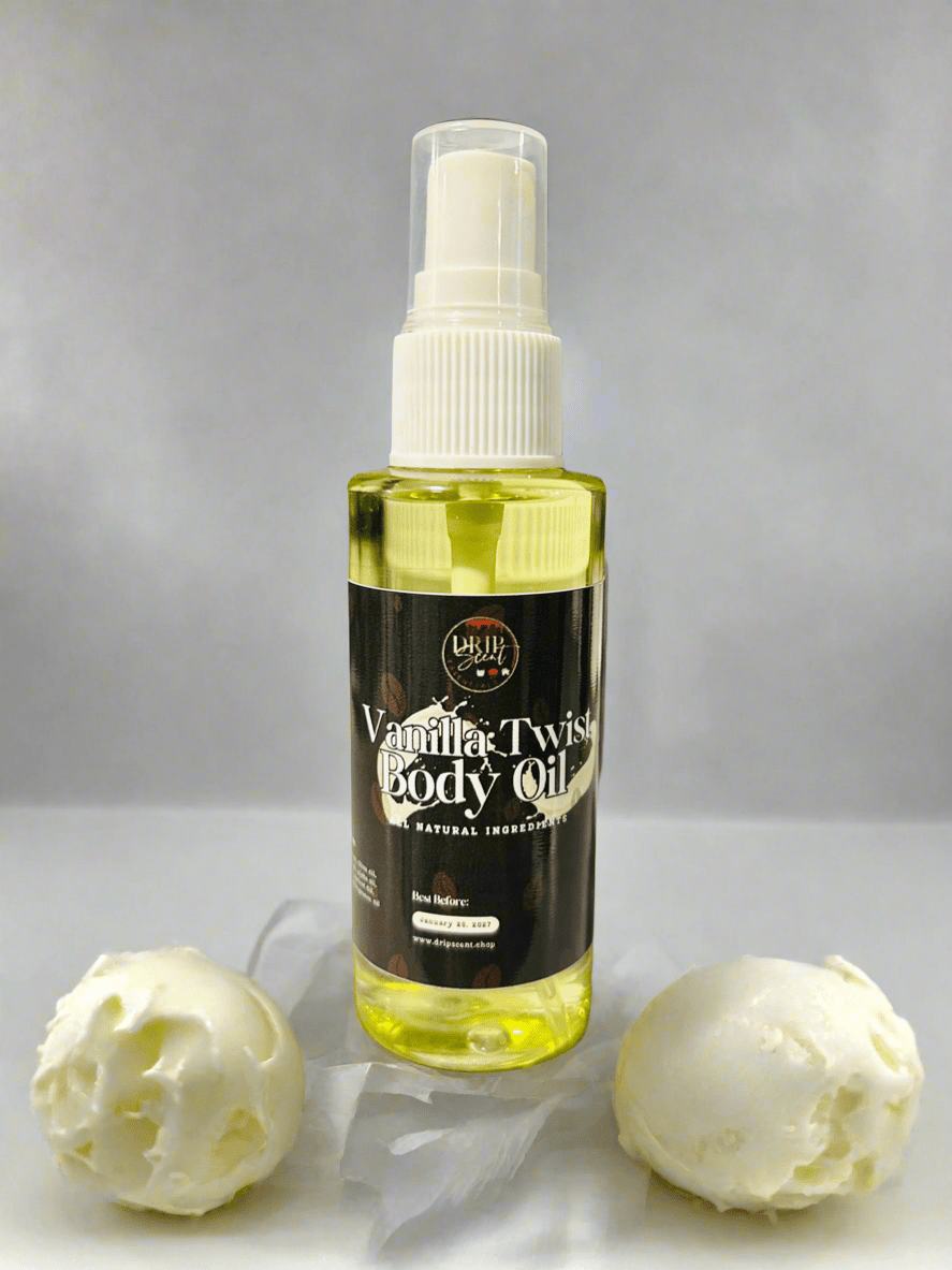 Vanilla Twist Body Oil - Drip Scent Essentials