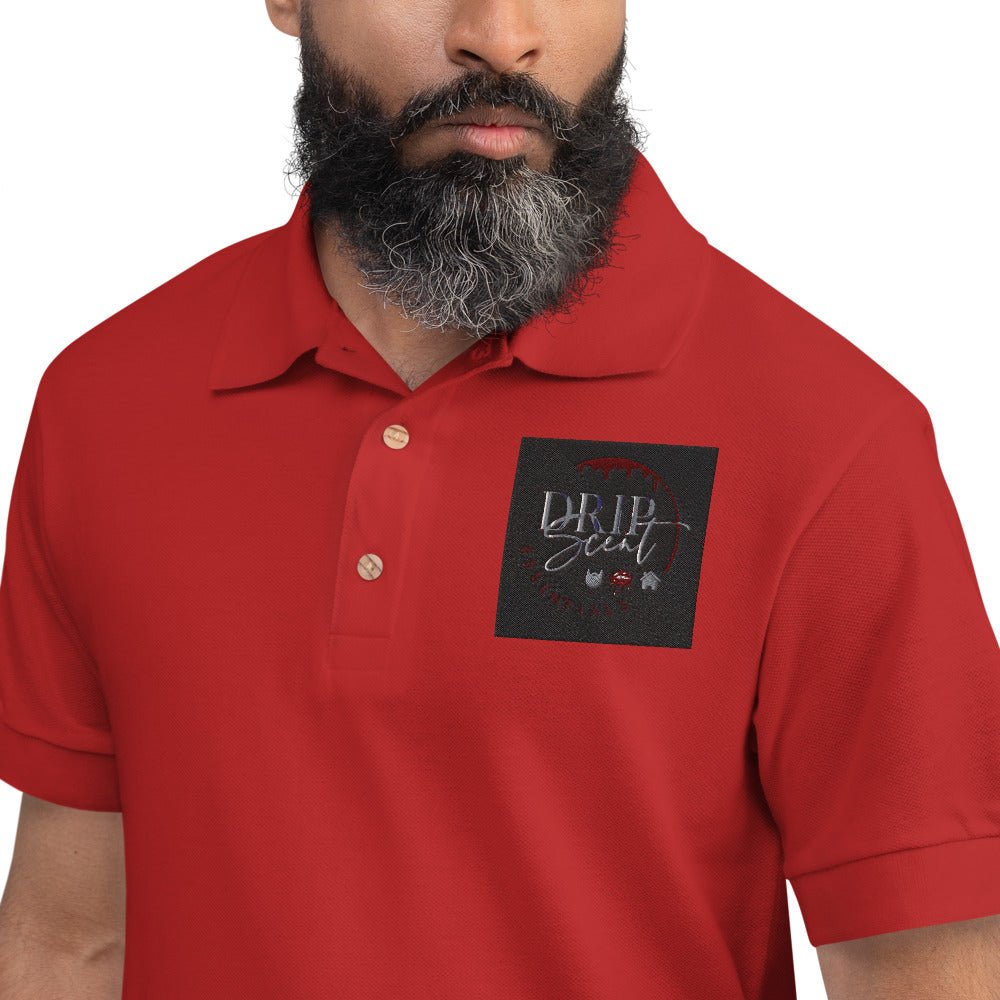 Embroidered Polo Shirt - Drip Scent Essentials