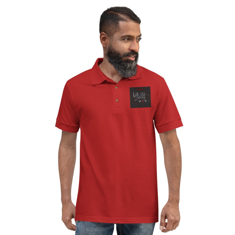 Embroidered Polo Shirt - Drip Scent Essentials