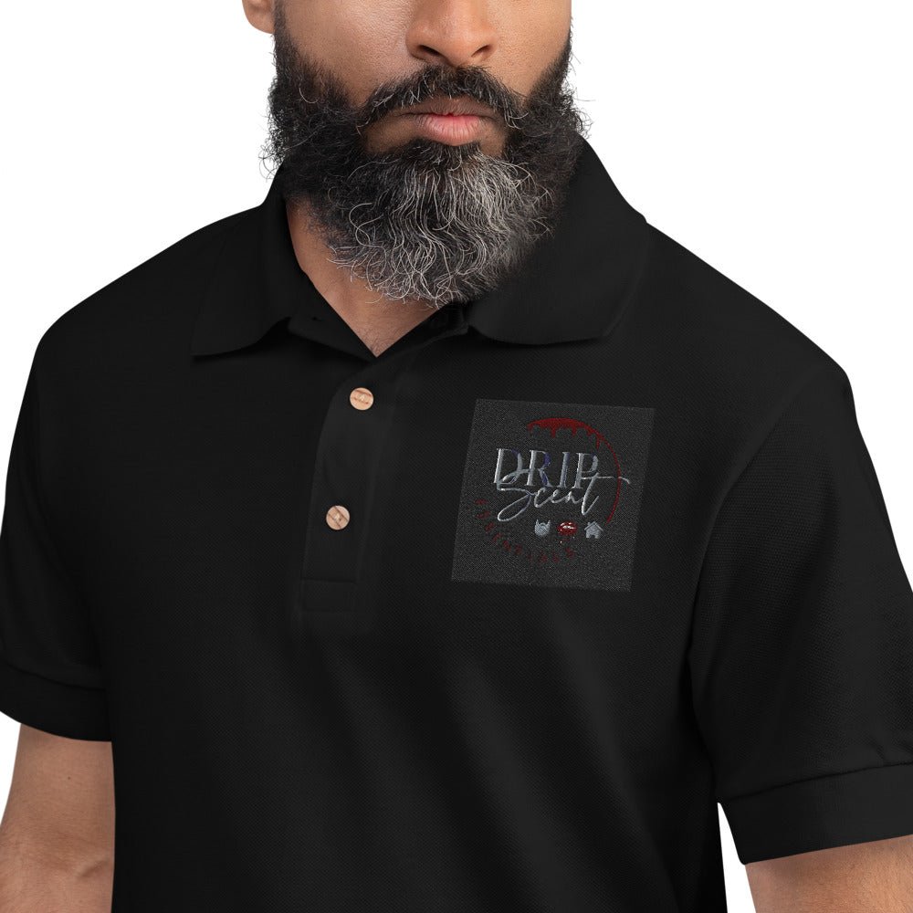 Embroidered Polo Shirt - Drip Scent Essentials