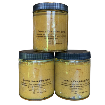 Turmeric Face and Body Scrub
