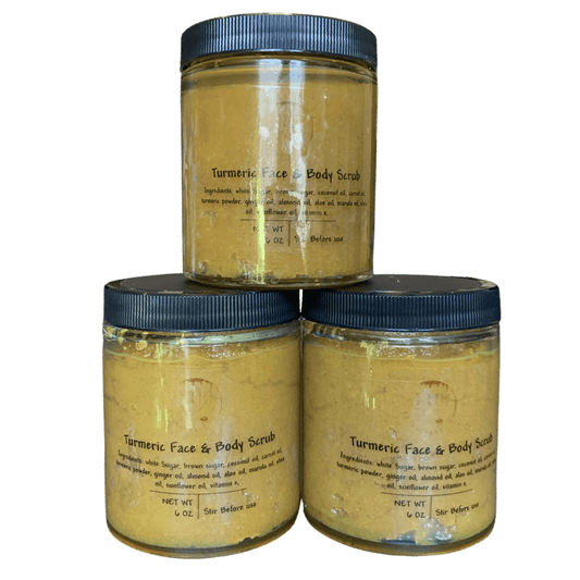 Turmeric Face and Body Scrub - Drip Scent Essentials