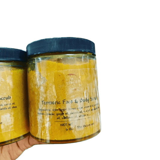 Turmeric Face and Body Scrub - Drip Scent Essentials