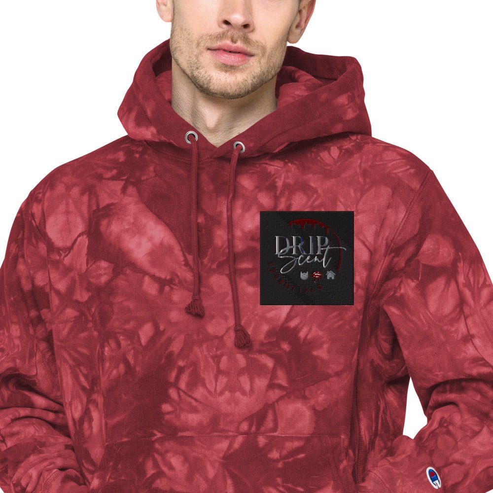 Unisex Champion tie-dye hoodie - Drip Scent Essentials