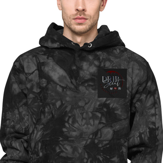 Unisex Champion tie-dye hoodie - Drip Scent Essentials