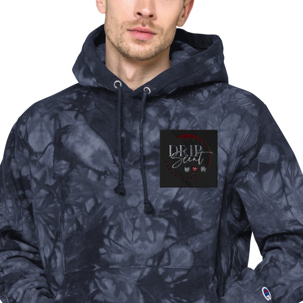 Unisex Champion tie-dye hoodie - Drip Scent Essentials