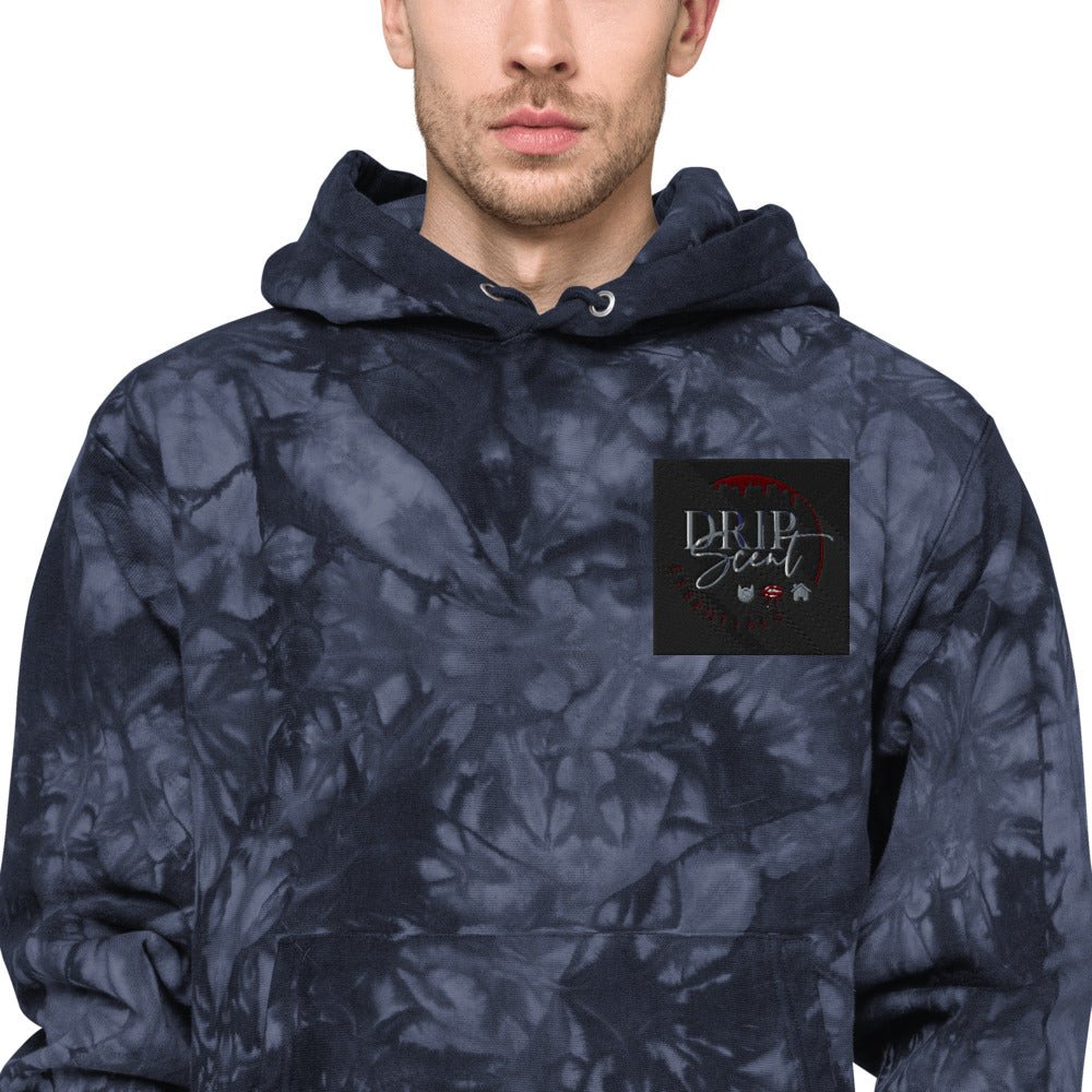 Unisex Champion tie-dye hoodie - Drip Scent Essentials